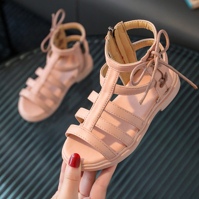 Ежедневни детски сандали от изкуствена кожа -три цвята