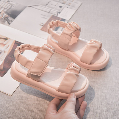 Летни детски сандали с каишки от еко кожа