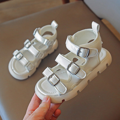 Модерни детски сандали с катарами за момичета