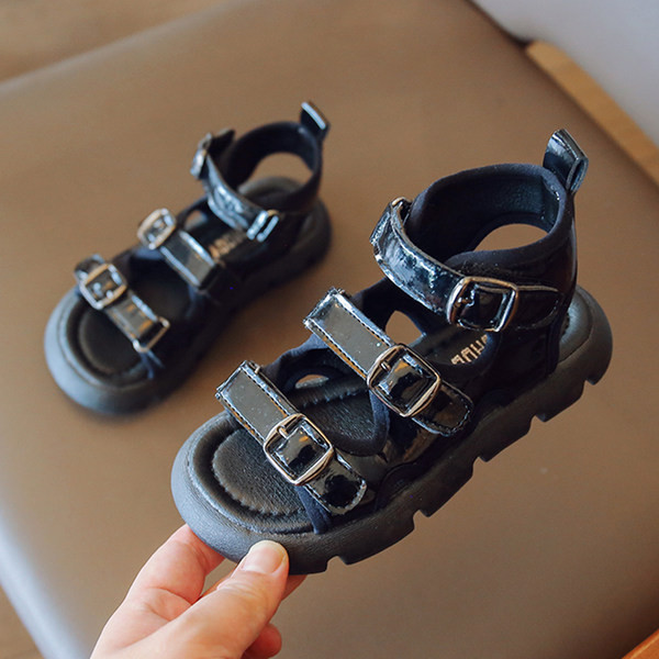 Модерни детски сандали с катарами за момичета