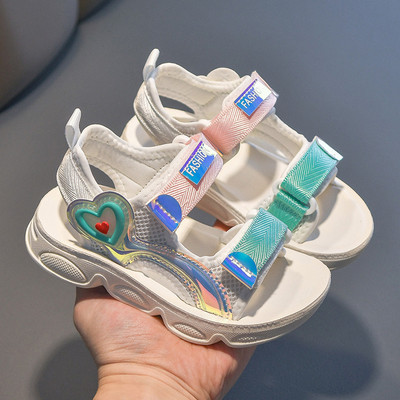 Ежедневни детски сандали с велкро закопчаване