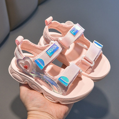 Ежедневни детски сандали с велкро закопчаване