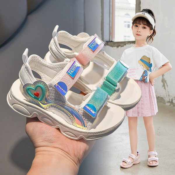 Ежедневни детски сандали с велкро закопчаване