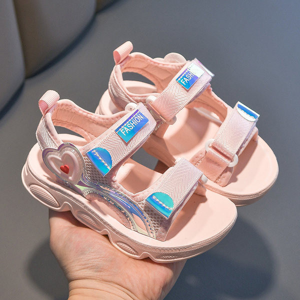 Ежедневни детски сандали с велкро закопчаване