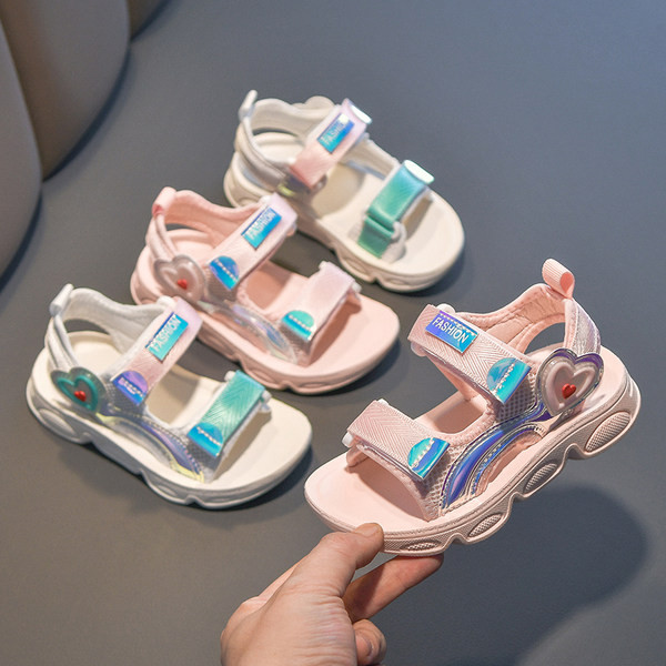 Ежедневни детски сандали с велкро закопчаване