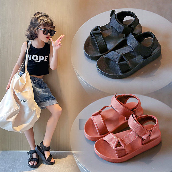 Ежедневни детски сандали с велкро закопчаване