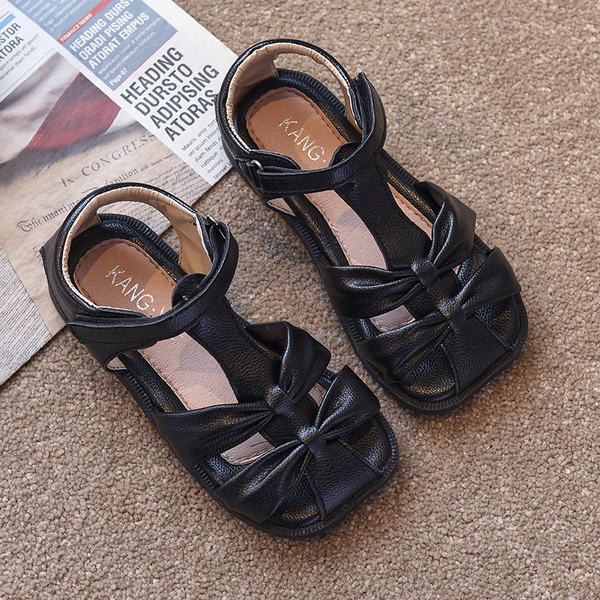 Детски сандали от изкуствена кожа в три цвята