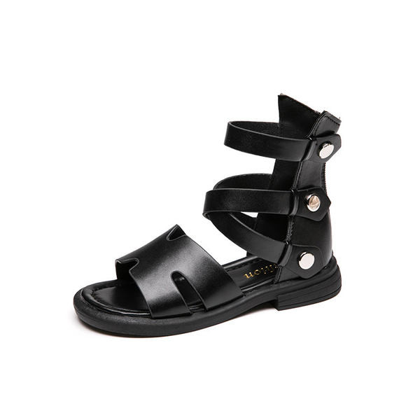 Ежедневни сандали от еко кожа за момичета