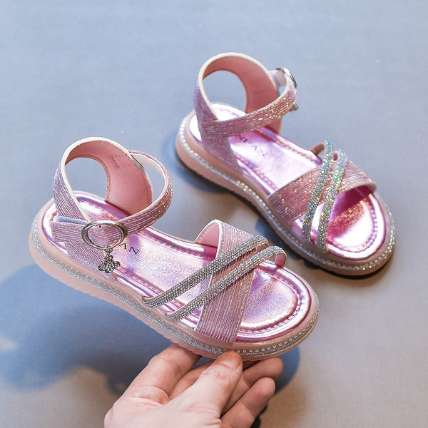 Сандали с декоративни камъни