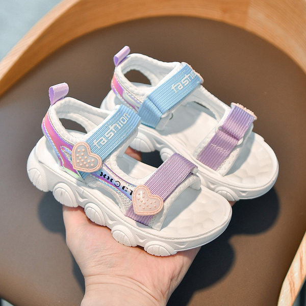 Спортни сандали за момичета с велкро лепенки