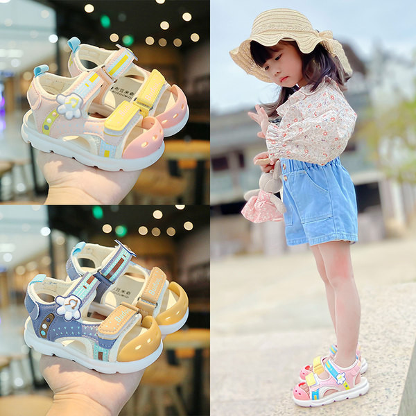 Ноев модел детски гумени сандали с неплъзгаща подметка