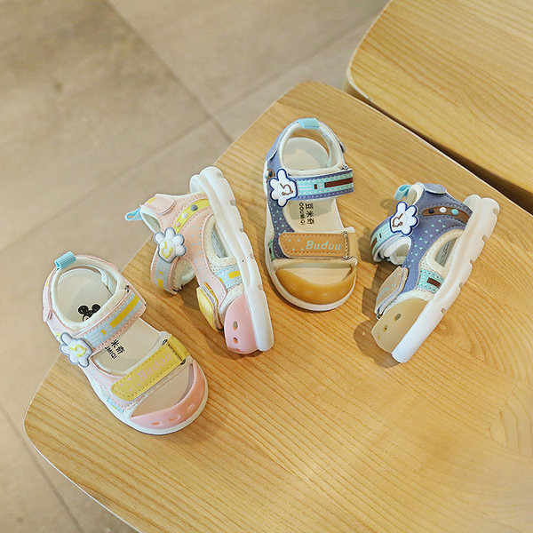 Ноев модел детски гумени сандали с неплъзгаща подметка