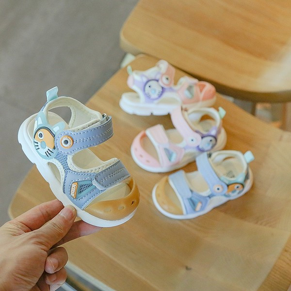 Детски сандали за момчета и момичета с велкро закопчаване