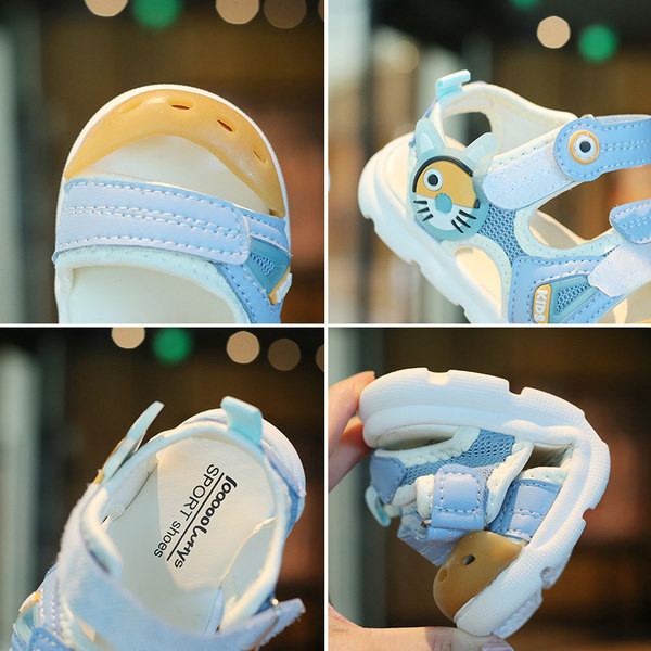 Детски сандали за момчета и момичета с велкро закопчаване