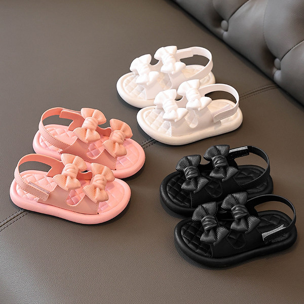 Bērnu sandales meitenēm ar lenti un velcro aizdari