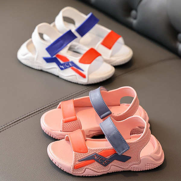 Ежедневни детски сандали с равна подметка