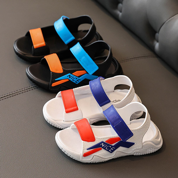 Ежедневни детски сандали с равна подметка