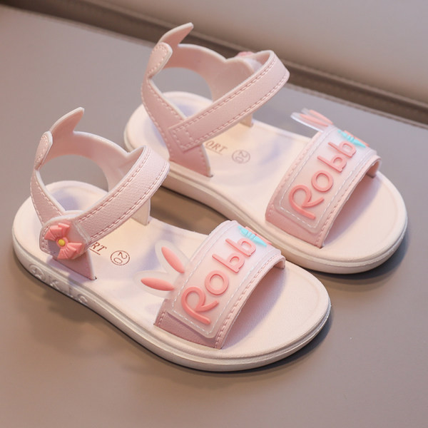 Нов модел момичешки сандали с 3D елемент