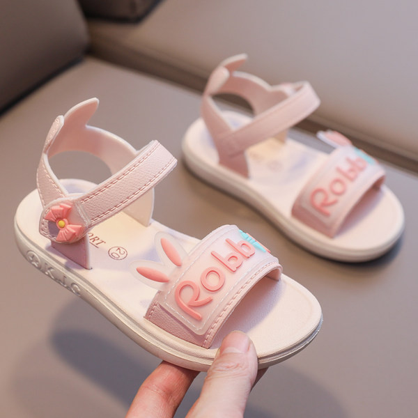 Нов модел момичешки сандали с 3D елемент