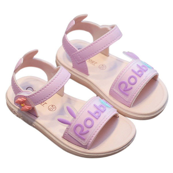 Нов модел момичешки сандали с 3D елемент