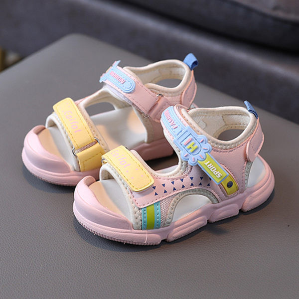 Детски сандали с гумена подметка