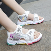 Casual γυναικεία σανδάλια με κούμπωμα velcro