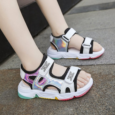Casual γυναικεία σανδάλια με κούμπωμα velcro