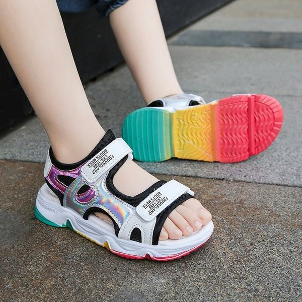 Ежедневни дамски сандали с велкро закопчаване