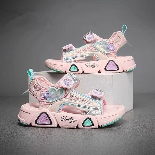 Ежедневни детски сандали с велкро лепенки 