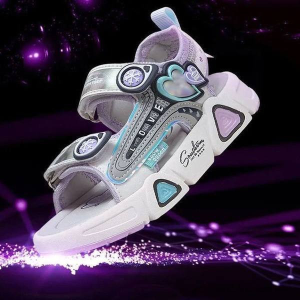 Ежедневни детски сандали с велкро лепенки 