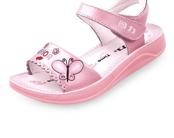 Ležerne dječje sandale s ravnim potplatom