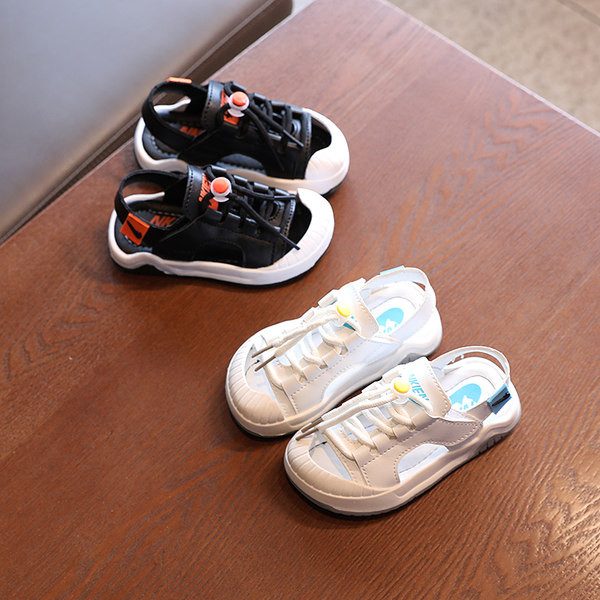 Dječje kožne sandale sa vezicama u dvije boje