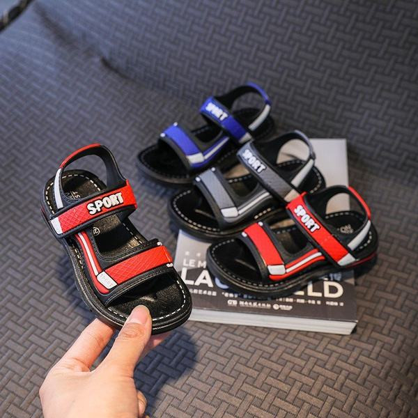 Dječje sandale sa naljepnicama u tri boje