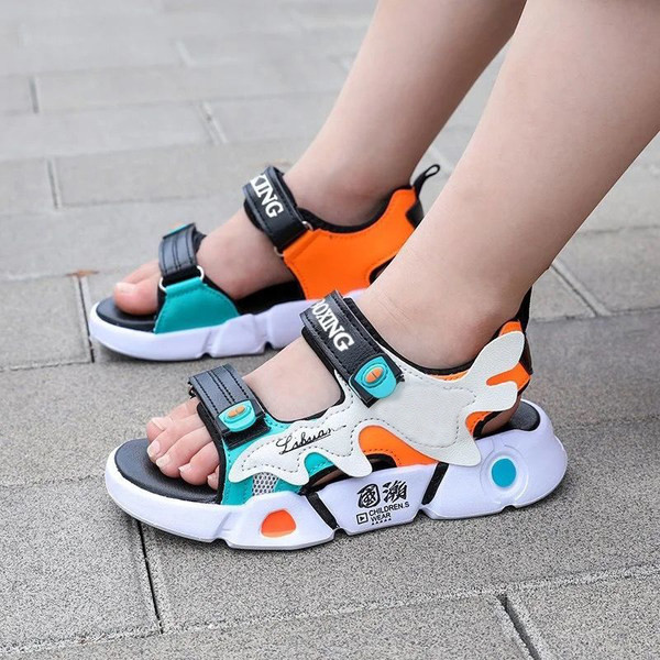 Sportske dječje sandale s čičak kopčanjem