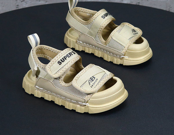 Детски сандали с лепенки за момчета