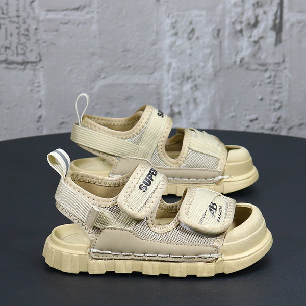 Детски сандали с лепенки за момчета