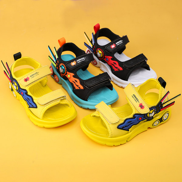 Ежедневни детски сандали с груба подметка за момчета