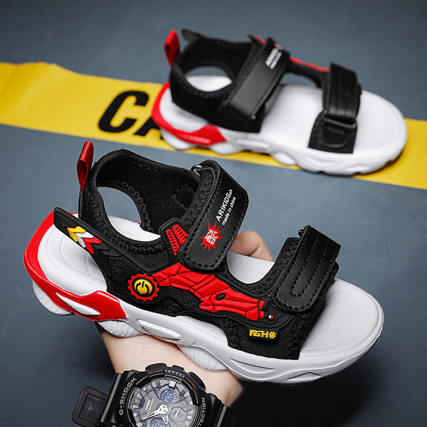 Детски сандали за момчета - три цвята