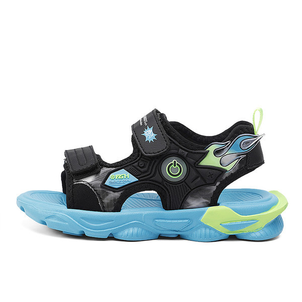 Момчешки сандали с 3D елемент -три цвята