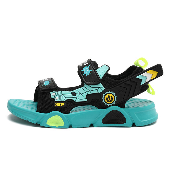 Детски сандали с лепенка в четири цвята