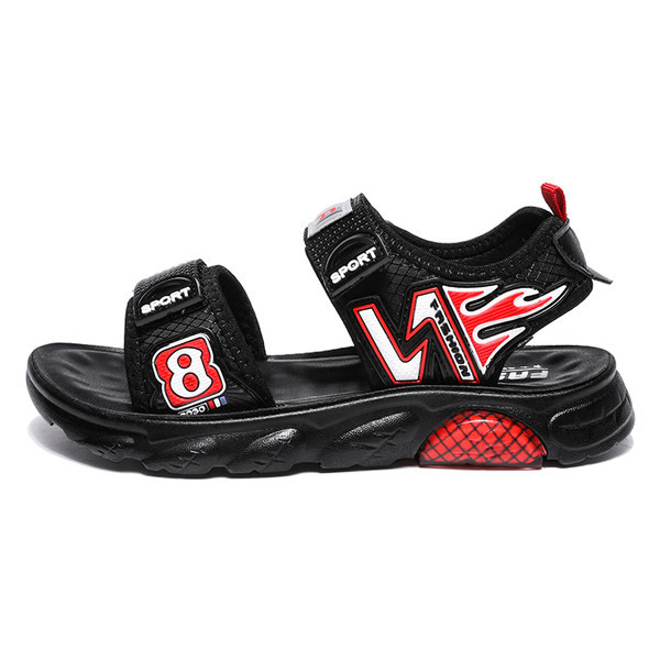 Ежедневни детски сандали с емблеми за момчета