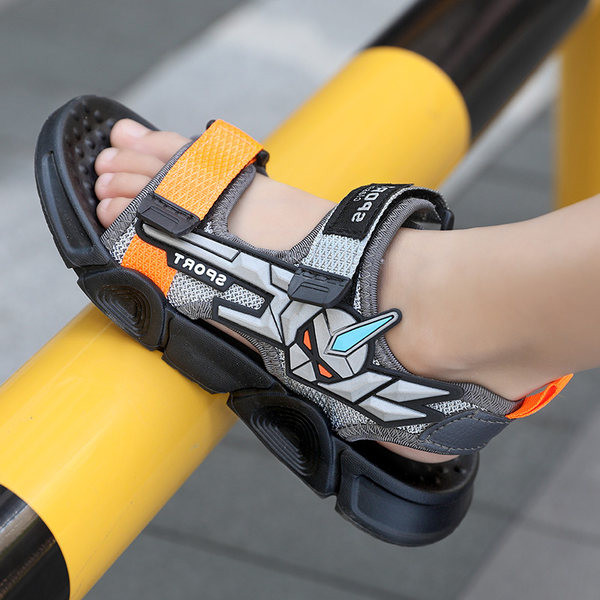 Ежедневни детски сандали с велкро закопчаване за момчета