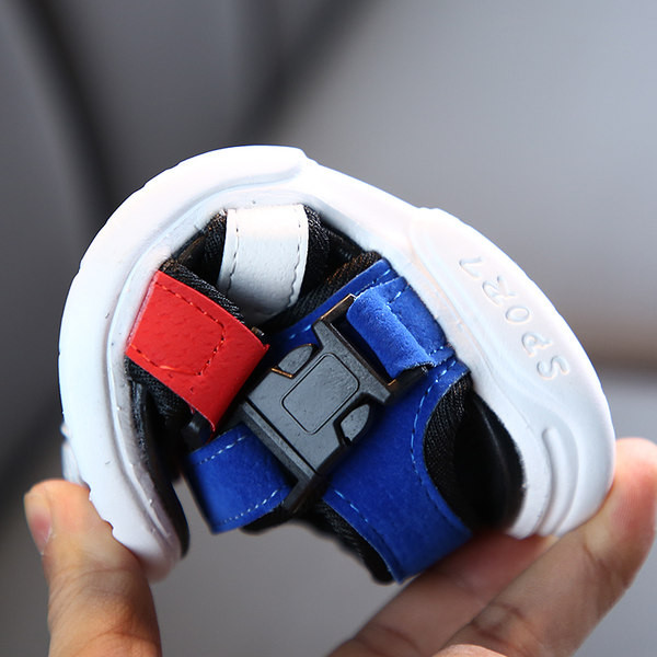 Детски сандали с лепенки - четири цвята