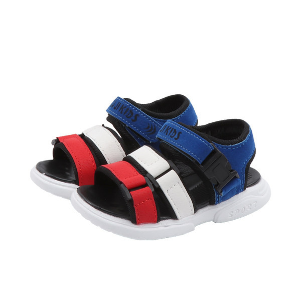 Детски сандали с лепенки - четири цвята