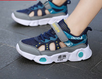 Καλοκαιρινά παιδικά sneakers για αγόρια με κούμπωμα velcro