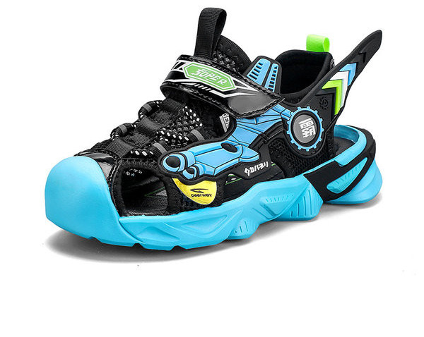 Летни детски сандали с 3D елемент за момчета