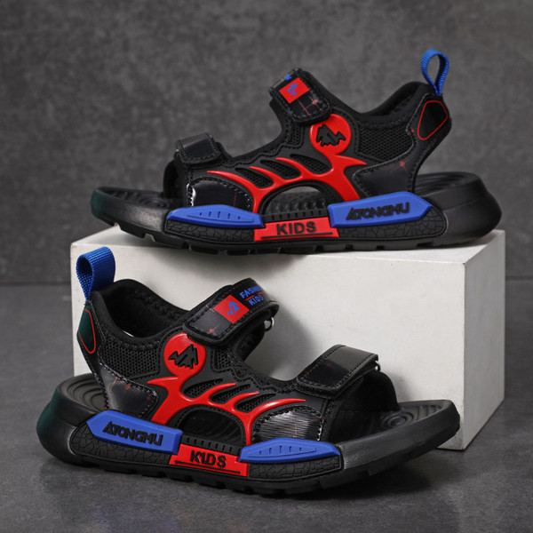 Нов модел детски сандали с лепенки в два цвята 