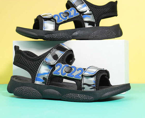 Нов модел детски летни сандали с велкро закопчаване