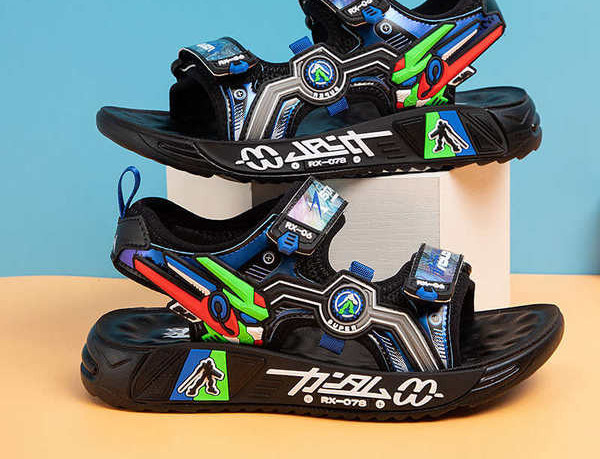 Ежедневни детски сандали с велкро лепенки