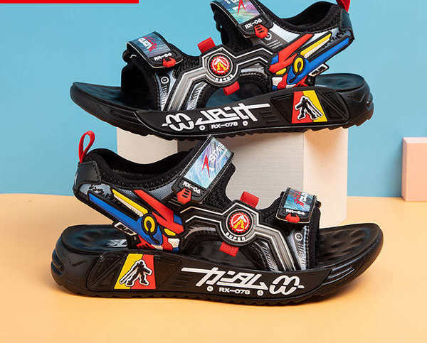 Ежедневни детски сандали с велкро лепенки